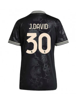 Juventus Jonathan David #30 Replika Tredje Kläder Dam 2025-26 Kortärmad